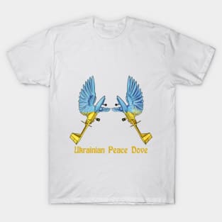 Doves of Peace Ukrainian Bird Bayraktar TB2 T-Shirt